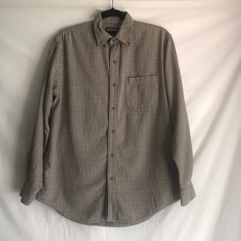 Lands End Men’s flannel